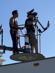 Lance Steadicam crane at SOA workshop