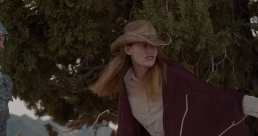 lily is reacting to something