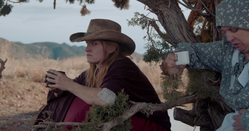 lily looks concerned and emma is looking down